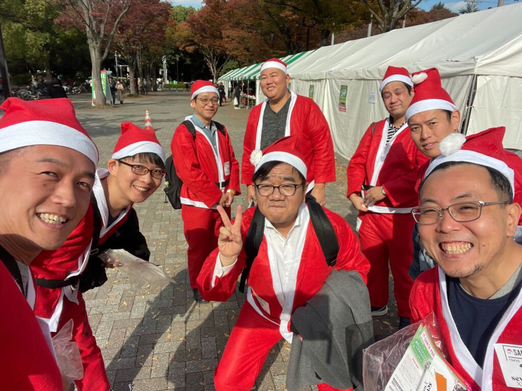 サンタパレード東京2025に協賛および参加！